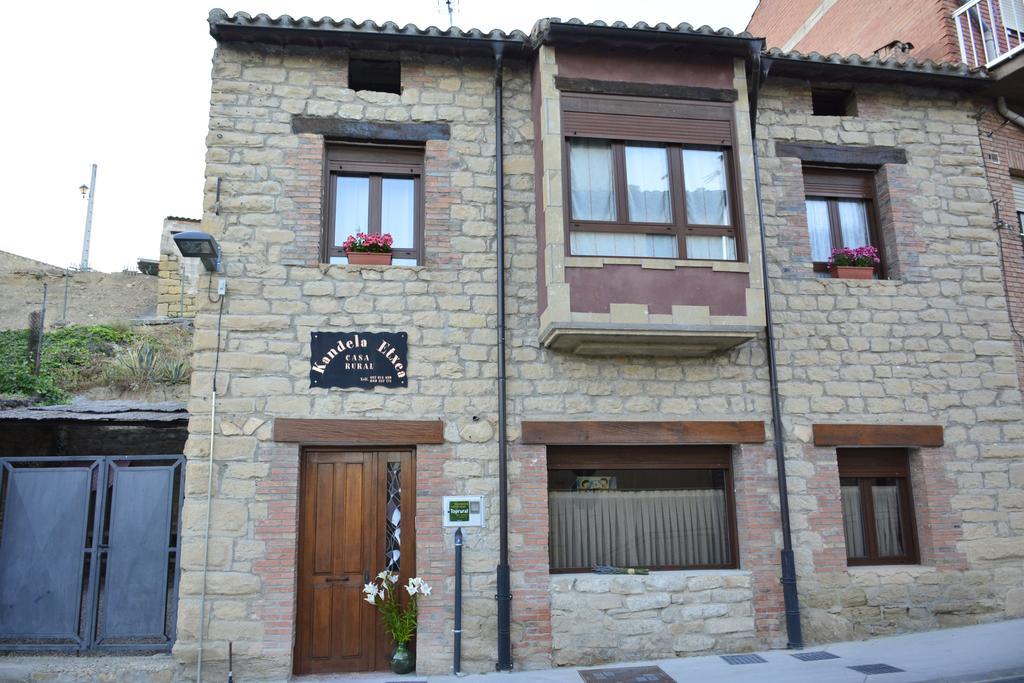 Casa Rural Kandela Etxea La puebla de Labarca Bagian luar foto