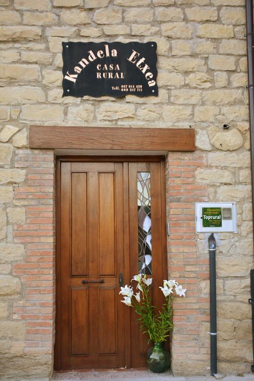 Casa Rural Kandela Etxea La puebla de Labarca Bagian luar foto