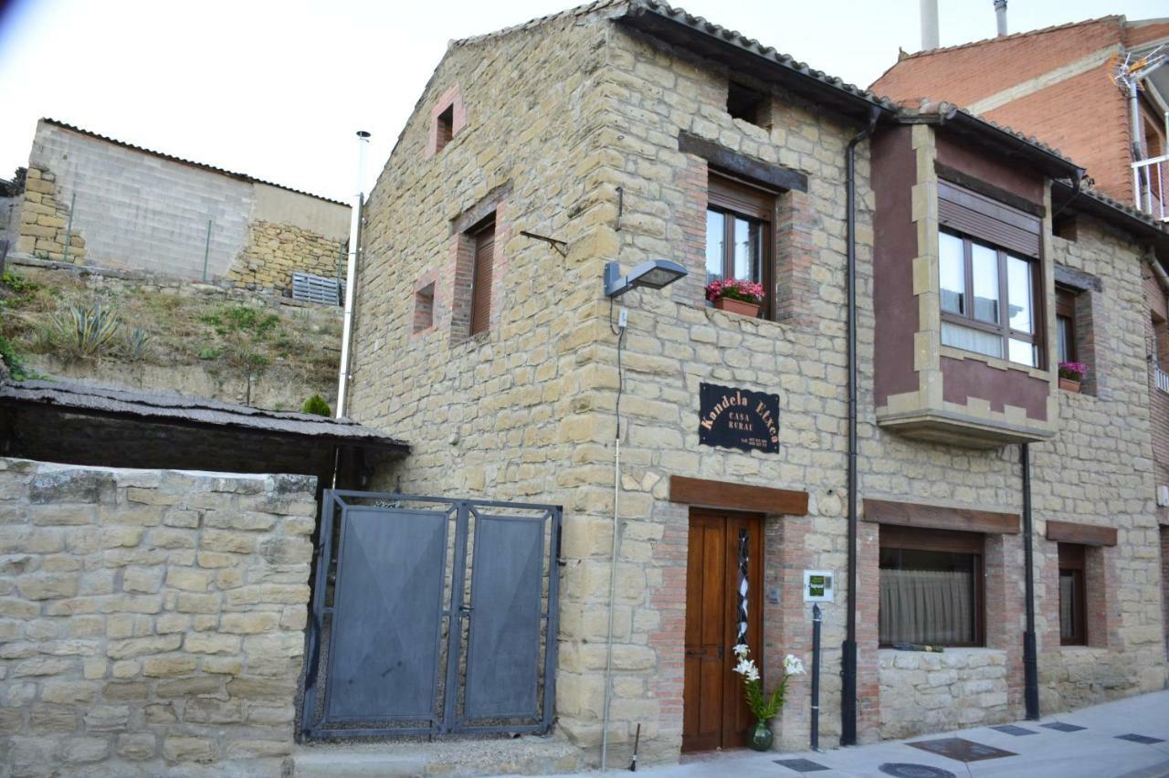 Casa Rural Kandela Etxea La puebla de Labarca Bagian luar foto